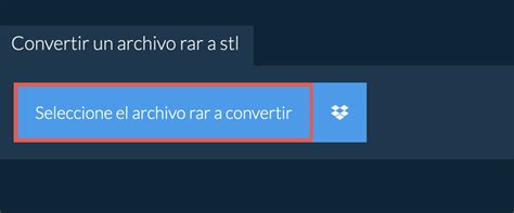 pasar de rar a stl.